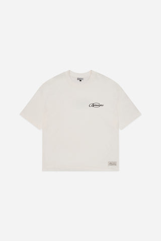 SCRIPTED CROPPED T-SHIRT